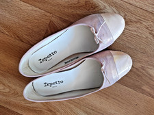 REPETTO - BALLERINES Modèle Cendrillon Bi matière Rose Poudré - P38 -