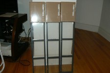 NEW IKEA LERBERG Gray Metal