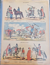 planche image épinal ancienne