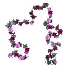 4Pcs Guirlande De Fleurs