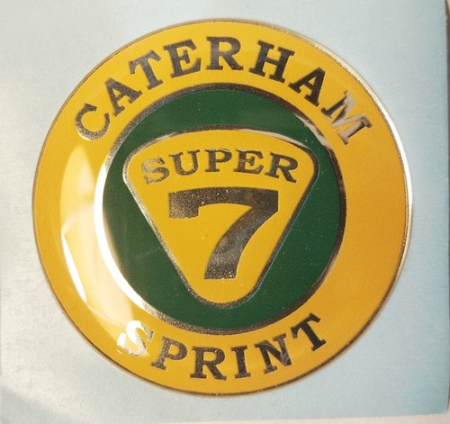 Nose badge caterham super - badge,