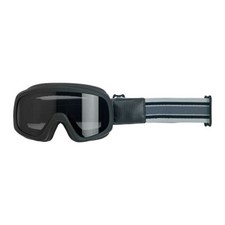 Biltwell Terrestre Goggle Lunette,Lunettes de Moto,Noir-Gris pour Casque