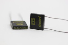 CONDENSATEUR TIT STANDARD 160pF +-3 % NOS (ancien stock neuf) 2PC CA25BU15F11...