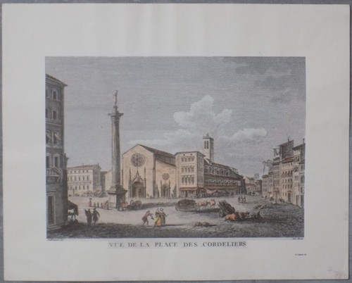 Rare grande lithographie - rare, et