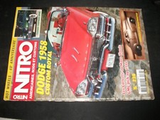** Revue Nitro n°236 Le Mans Classic 2008 / Dodge Custom Royal 1958 convertible 