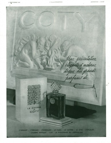 Publicité ancienne parfum