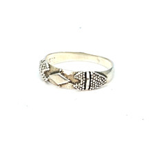 BAGUE ARGENT 925 - "Bague Ethnique" - 1,78g