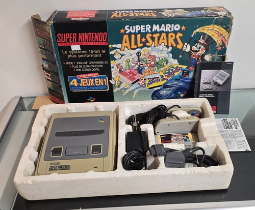 Console snes boite - snes, en