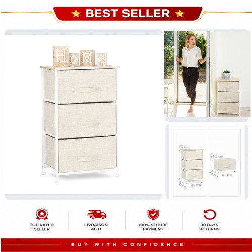 Relaxdays commode tiroirs en - relaxdays,