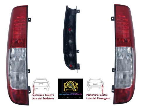 Set feu arriere droite - feu,