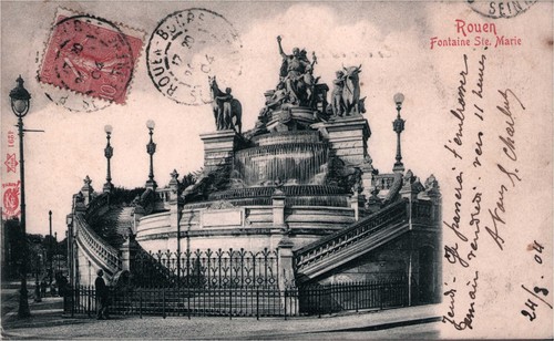 Cpa rouen fontaine ste - cpa,