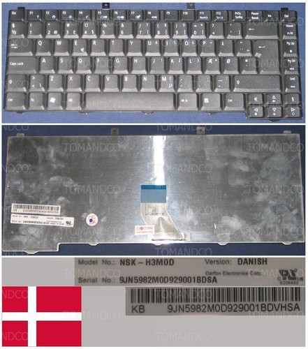 Clavier qwerty danois acer - clavier,