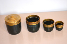 Pot Gigogne Laqué Noir