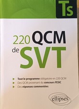 220 QCM de SVT pour terminale S Ed. Ellipses