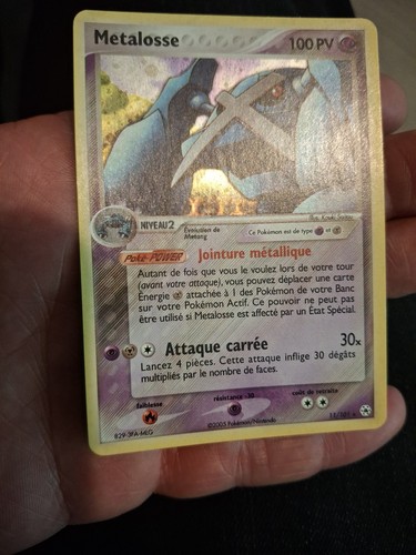 Carte pokémon rare - rare, metalosse