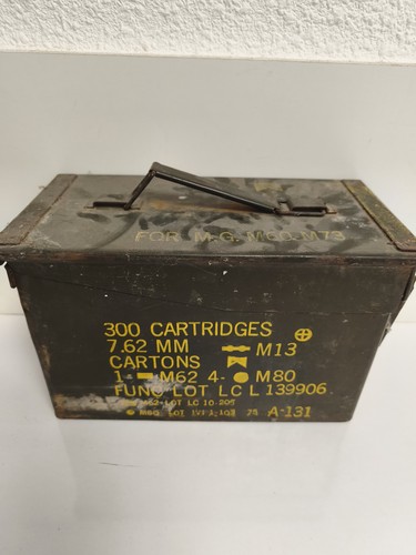 Caisse militaire ancienne m13 - militaire,