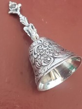 Cloche De Table Anciene En Argent