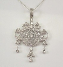 Pendentif vintage style art