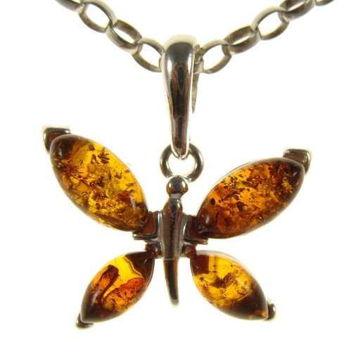 Collier femme ambre argent - femme,