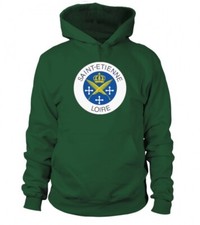 SWEAT CAPUCHE SAINT ETIENNE ASSE STEPHANOIS MAGIC FANS DRAPEAU FOOT  LOIRE