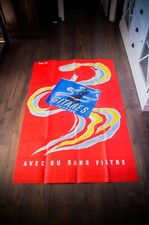 GITANES TOBACCO BY VILLEMOT ✯ Large French Vintage Advertising Poster Original