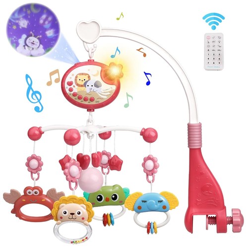 Baby crib mobile toy with - crib,