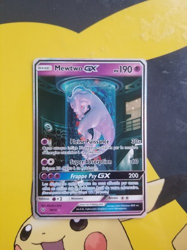 Mewtwo carte pokémon - carte,