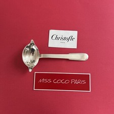 CUILLÈRE SAUCE LAOS GRAS MAIGRE 18 CM CHRISTOFLE  METAL ARGENTE TRÈS BEL ETAT