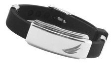 Bracelet magnétique Bionic de la Silicone ION 4 Energetix Vous 602 athlétique...