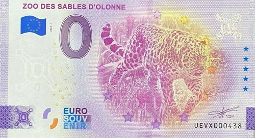 Billet euro zoo des sables - euro,