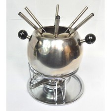 SET SERVICE A FONDUE ACIER