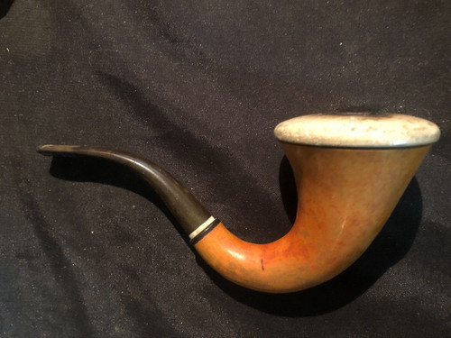 Ancienne pipe calabash - pipe,