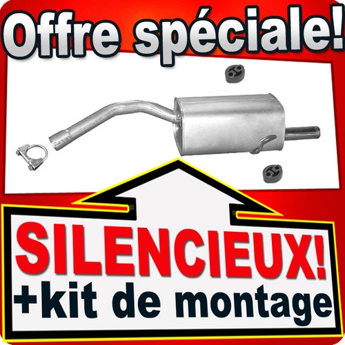 Silencieux arriere pour alfa - silencieux,