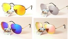 LUNETTES DE SOLEIL  AVIATEUR PETITE TAILLE ADULTE VERRES MIROIR MIXTE 015099zv