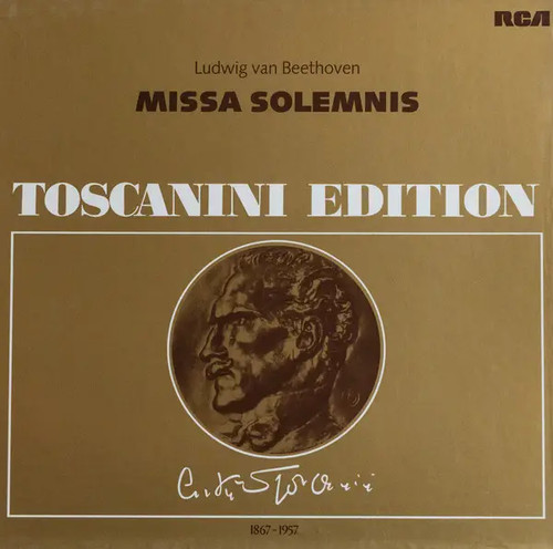2xlp beethoven missa solemnis - beethoven,
