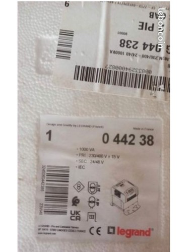 Transformateur legrand 0442 - ,