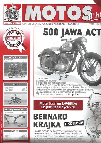 Motos hier 110 500 - n°110, jawa