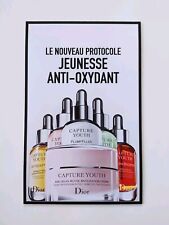 Rare ! Superbe grand magnet plastifié Dior Capture Youth