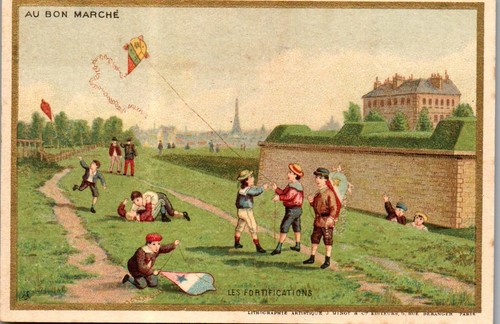 Chromos bon marche - -, voir