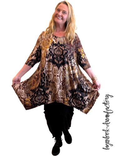Lagenlook ligne long tunika - lagenlook,