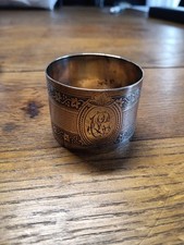 Rond De Serviette En Argent