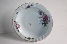 Grand plat rond creux en