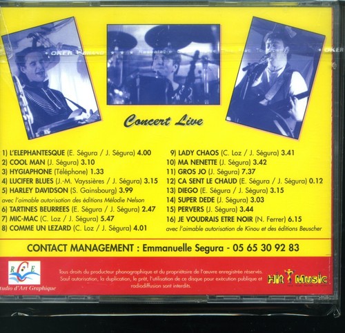 Pat joe ses gura cd - ses, live