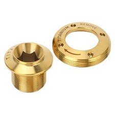 Vis Du Bras De Manivelle Alliage De Vis De Cape à Vélo De Vide Ti Pour La