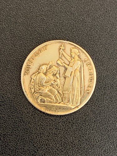 Médaille jeton mariage en - jeton, de