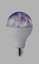 Lampe Ampoule LED E27 5W RGB LED boule disco disco rotative à 360° 28mA