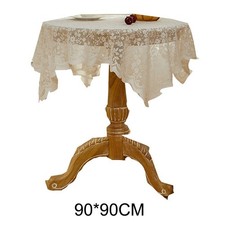 Nappe motif dentelle fleurs