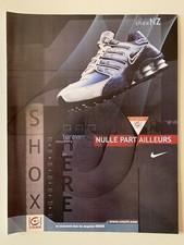 PUBLICITE 2003 - NIKE SHOX NZ