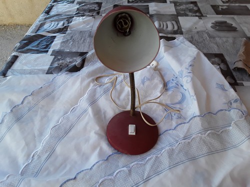 Ancienne lampe bureau table - ancienne, bureau,table