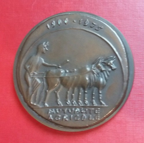 Médaille bronze mutualité - médaille,